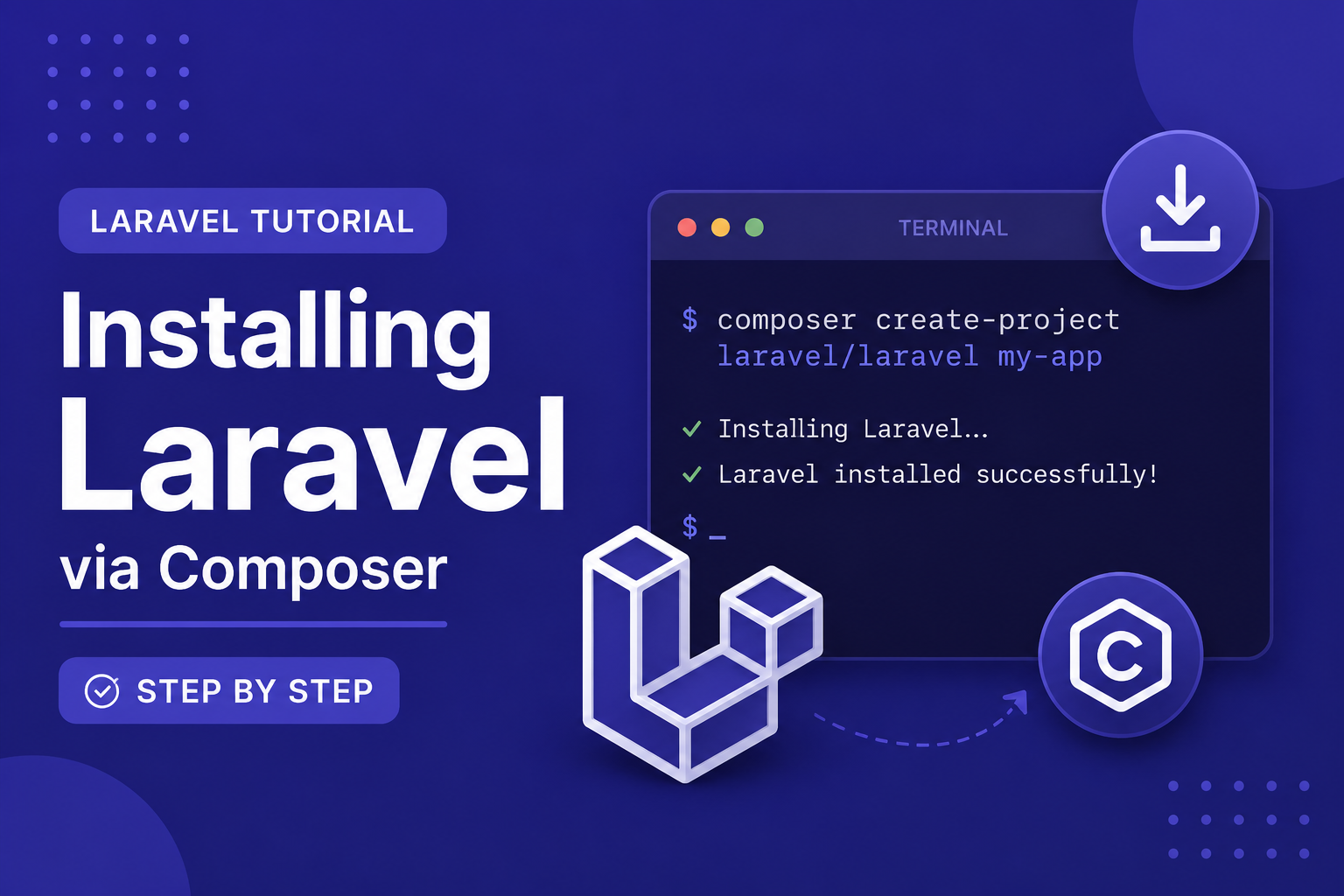 Installing Laravel via Composer (Step by Step)